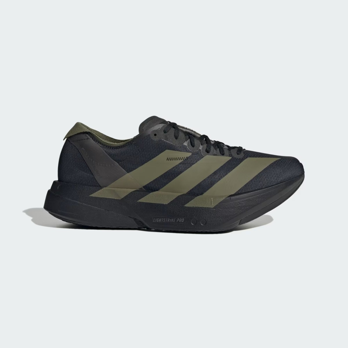 [美品] Adidas Adizero Pro4 27cm adidas ADIZERO ADIOS PRO 4 JP6314 Core Black / Focus Olive