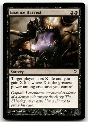 Essence Harvest #100 (NM) Avacyn Restored AVR Magic MTG