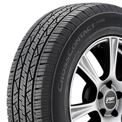 Continental Cross Contact LX25 225/60R18 100H SL BW Tire (QTY 4) 15491370000