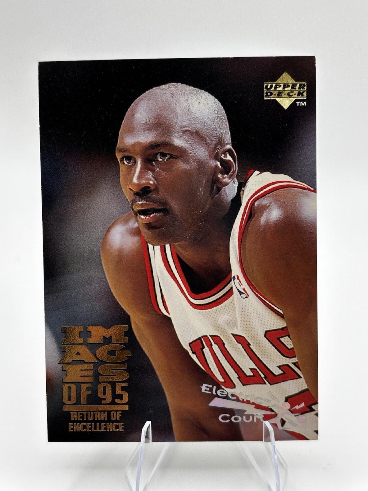 1995-96 Upper Deck - Images of 95 Michael Jordan #335 Electric Court