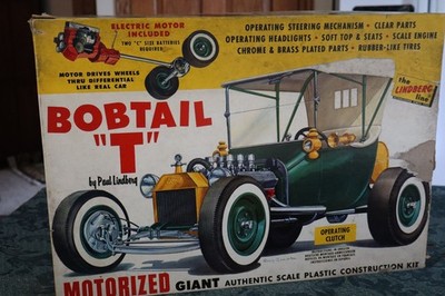 LINDBERG BOBTAIL T MODEL KIT (FOR PARTS ONLY)