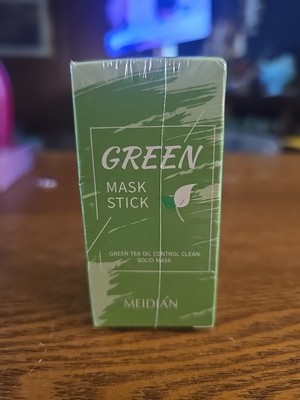 Meidián Green Tea Mask Clay Stick Oil Control Clean Solid Mask