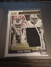 Amari Cooper - 2022 Panini Score Freshman Flashbacks Jersey Relic #FF18 Raiders