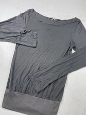 James Perse Wtj3193 Womens Gray Kimono Tunic Top Size 1