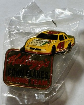 1990s Terry Labonte Kellogg s Corn Flakes Racing Team Pin NOS NASCAR