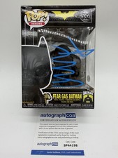 Christian Bale signed Batman Fear Gas Funko Pop 532 Not Prince Christopher Nolan