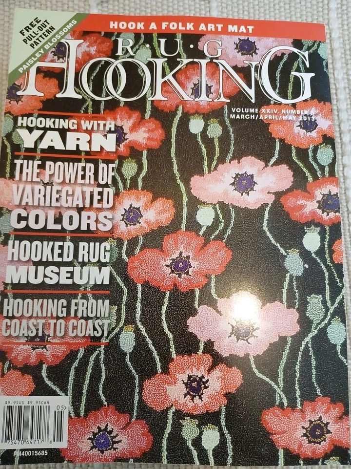 Lot of 15 Rug Hooking Magazines 2006–2019 Fiber Art Crafts Patterns Techniques M - Image 4 of 4