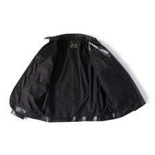 RRL Black Leather Outer Shell Coats, Jackets & Vests for Men for
