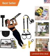Suspension Trainer, At Home, Portable Gym Workout, For Strength Training