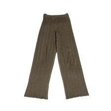 PLEATS PLEASE Pleated Straight Pants Size 4 K-163715 