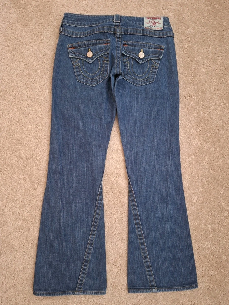 True Religion 29 in Inseam Low (6.5-8.5 in) Rise Jeans for Women