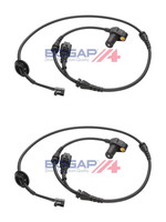 2X Bogap ABS-SENSOR Raddrehzal Vorne Links+Rechts Passend FüR Audi A4 A6 Seat EX