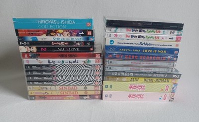 Anime/Live-Action DVD/Blueray Sammlung 26 Stück Neuware 