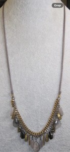 Silpada Adjustable  Sterling Labradorite Necklace