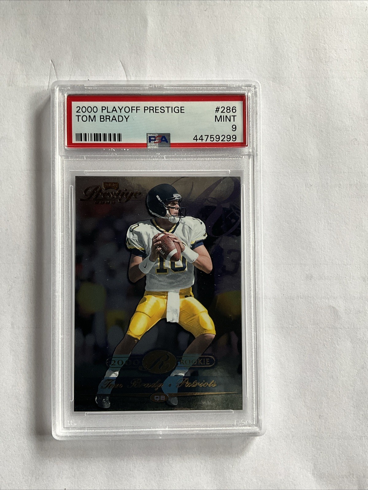 Tom Brady Playoff Prestige #286 Base