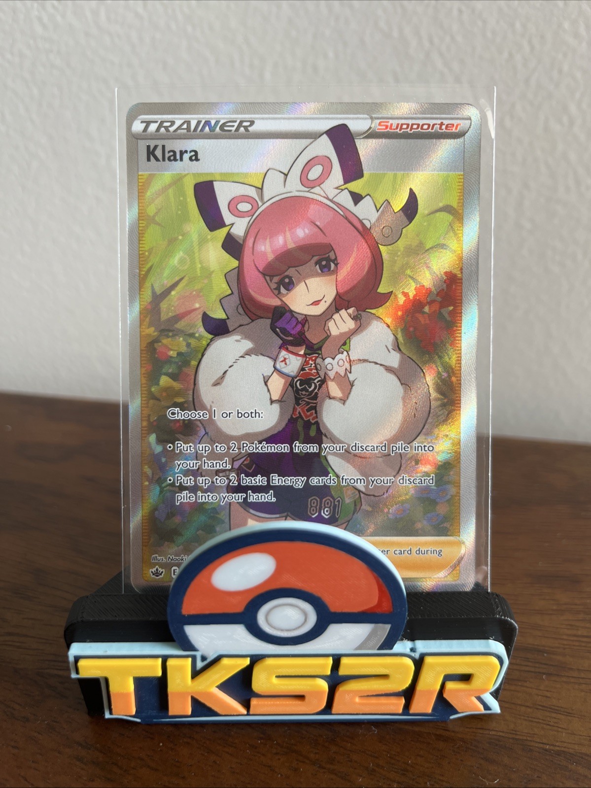 Klara (Full Art) 194/198 Swsh06: Sword & Shield Chilling Reign - Trainer NM Holo