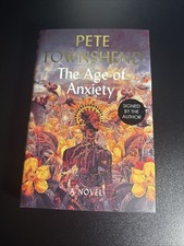 The Age Of Anxiety Pete Townshend Signed Hardcover Novel 2019 Hachette Books