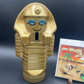 LEGO Adventurers Treasure Raiders 5909/5948/2879 w/ Mummy Storage Case COMPLETE