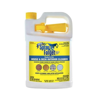 #ad Spray amp; Forget 7002831 1 gal House amp; Deck Cleaner Liquid $36.69