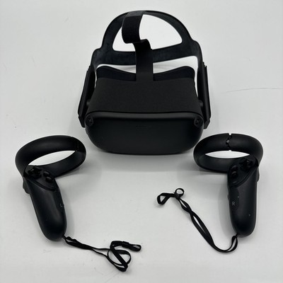 Meta Oculus Quest 1 VR Virtual Reality Headset And MH-B Controllers For Parts