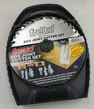 Freud SBOX8 8" Box Joint Cutter Set Dado Blades Table Saw Finger Joint Jig