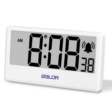 BALDR Internet Time Synchronized Precision Clock-Smart Digital Alarm Clock,