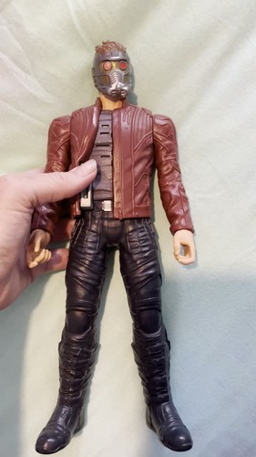 Hasbro Marvel STAR LORD 12'' Figura Parlante Suono Guardiani della Galassia. - Video 1 di 1