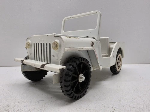 Tonka Jeep Tow Truck Pressed Steel For Restoration Or Custom