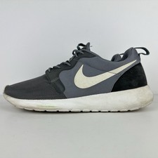Nike Roshe Run Hyperfuse Grey White | UK 9 | Worn Casual Trainers