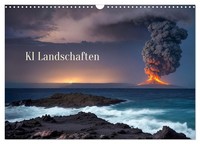 "Calendar 2027 · US Version · AI Landscapes (Wall Calendar 2027 17\" × 12\" Landsca"
