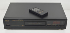 TEAC PD-555 Single Disc CD Player w/ Remote 18-Bit Oversampling TESTED See Video