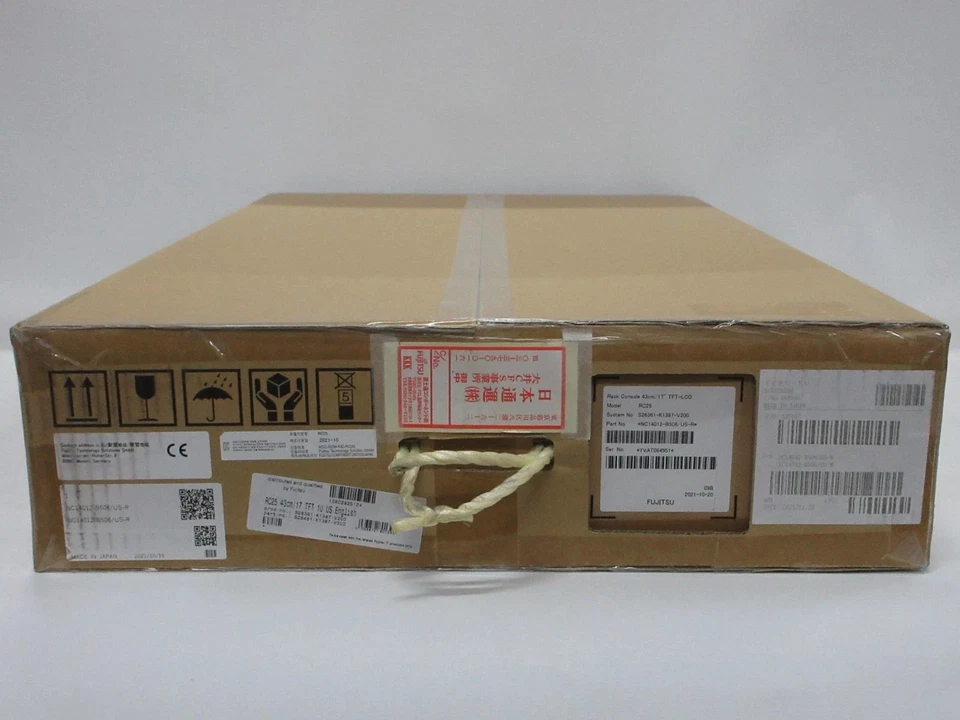 NEW Fujitsu Primergy RC25 US Rackmount Console KMM 17" TFT S26361-K1387-V200 - Image 2 of 4
