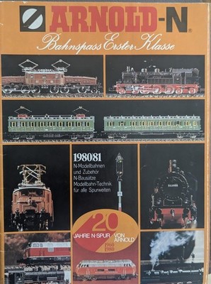 ARNOLD-N Katalog aus 1980/81, 72 Seiten in Farbe
