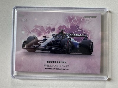 2025 Topps Eccellenza F1 Atlassian Williams FW47 Macchina Da Corsa 26/50