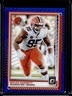 2025 Panini Donruss Optic Myles Garrett Blue Prizm #/249 Browns