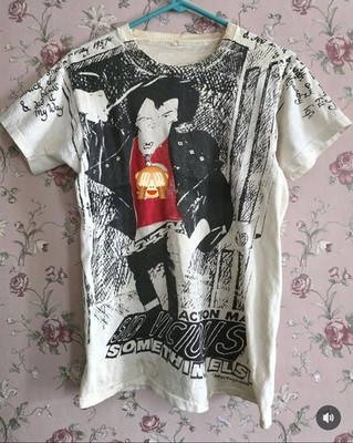 【激レア】ヴィヴィアン　SEXTシャツ　Seditionaries 復刻　白タグ Original Vivienne Westwood Sid Vicious Tribute T Shirt