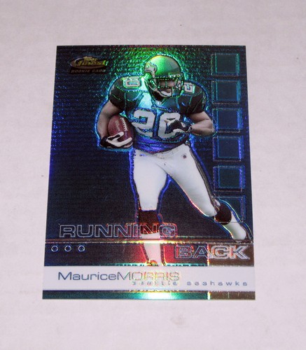 Maurice Morris #83 2002 Topps Finest card