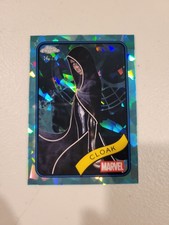 2025 Topps Chrome Marvel Sapphire Aqua Refractor #62 Cloak 18/75