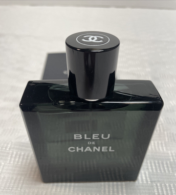 Bleu de CHANEL Eau de Toilette Spray Men, 3.4 oz (100ml) NEW IN