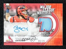 2021 Topps Update Major League Material Red 6/25 Yadier Molina Auto 0zq6