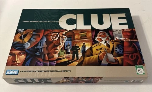 Vintage Clue Board Game by Parker Brothers - 2005 Edition - Complete!