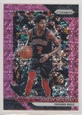 2018-19 Panini Prizm Fast Break Pink Prizm 42/50 Justin Holiday #150 t5p