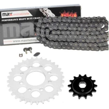 New Black Drive Chain And Sprocket Kit for Honda CMX250C Rebel 250 1985-2016