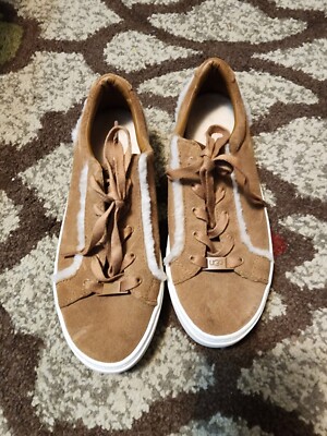 UGG Zilo Heritage Chestnut Fashion Trainers Sneakers Women's Size