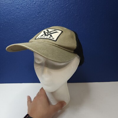 Vortex Optics Scope Trucker Hat Baseball Cap Adjustable Snapback Gray and Black