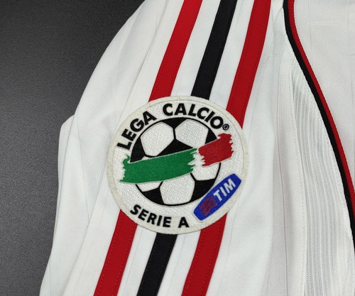 MAGLIA ac milan adidas cafu 2006-07 MATCHWORN INDOSSATA CALCIO SHIRT CAMISA - Foto 5 di 10