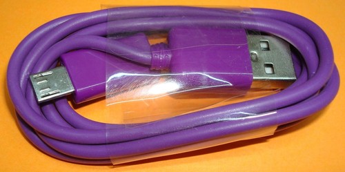 LILA Micro USB Daten Ladekabel für Doro Phone Easy 605 680 612 618 615 626 - Bild 2 von 2