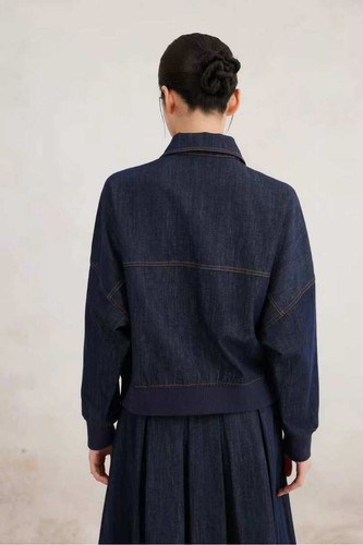 Brunello Cucinelli Womens Jacket Casual Trousers Pleated Skirt Three-piece Set - Picture 14 of 27