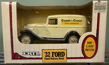 ERTL 1:25 Scale Coast to Coast 1932 Ford Panel Delivery Die Cast Coin Bank