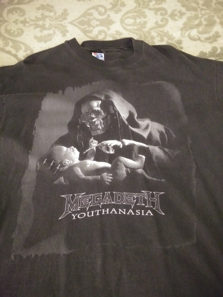 Vintage Megadeth Youthanasia T Shirt XL. | eBay